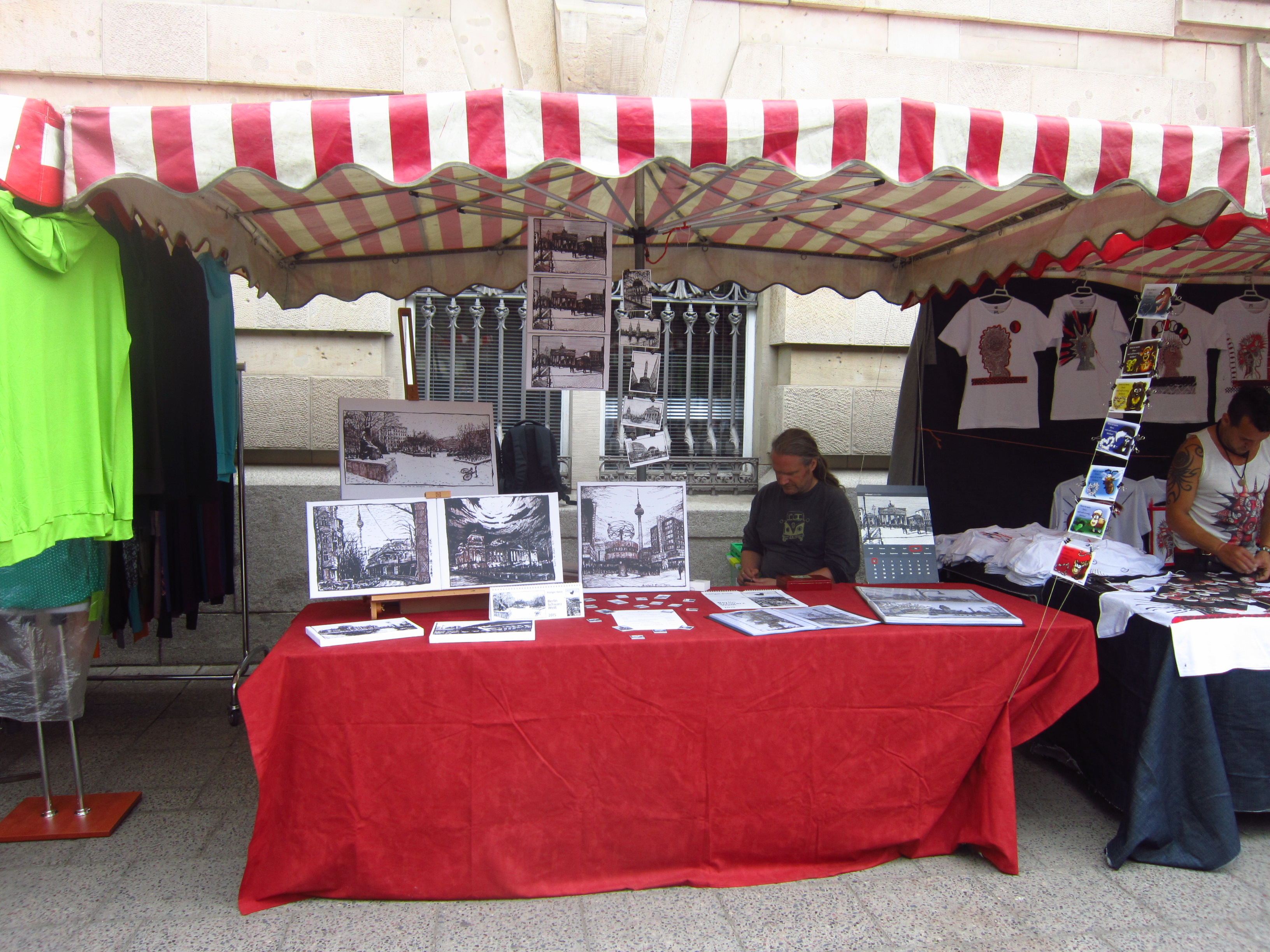 Verkauf auf dem markt